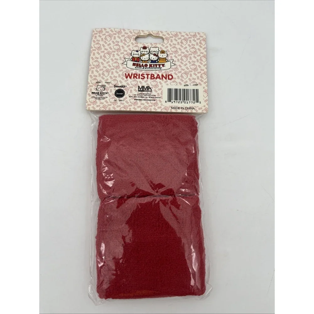 HELLO KITTY 40TH ANNIVERSARY  Wristband All Red Set In Grammy Swap Bag‎